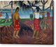 Under the Pandanus - Canvas Print