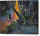 Upa Upa - The Fire Dance - Canvas Print
