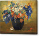 Vase of Flowers - Canvas Print