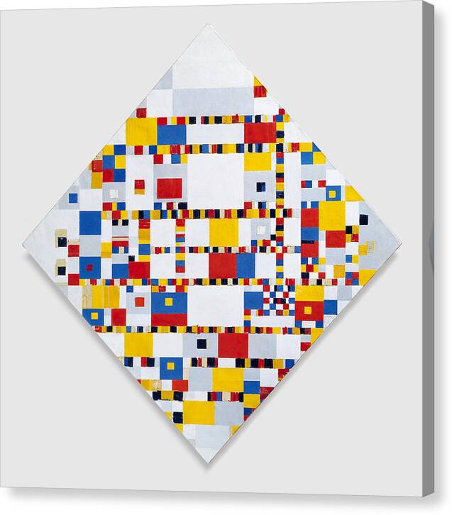 Victory Boogie Woogie - Canvas Print