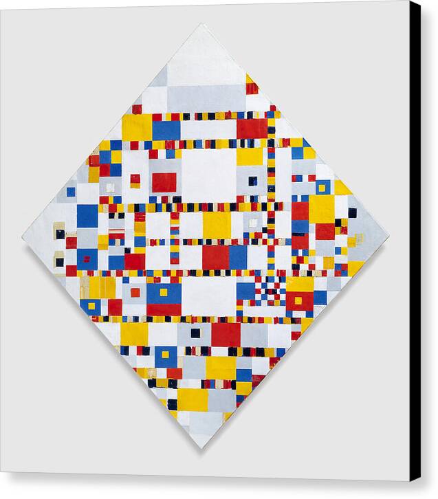 Victory Boogie Woogie - Canvas Print