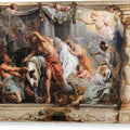Victory of the Eucharist over Paganism - Canvas Print