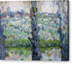 View of Arles, Flowering Orchards - Canvas Print