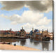 View of Delft - Canvas Print