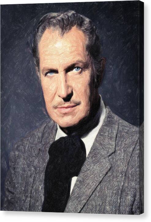 Vincent Price - Canvas Print
