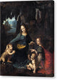 Virgin of the Rocks - Canvas Print