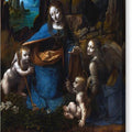 Virgin of the Rocks - London Version - Canvas Print