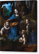 Virgin of the Rocks - London Version - Canvas Print