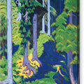 Waldinneres - Canvas Print