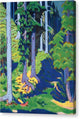 Waldinneres - Canvas Print