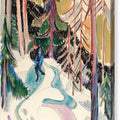 Walk In The Forest - Canvas Print