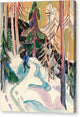 Walk In The Forest - Canvas Print