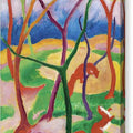 Weasels at Play - Canvas Print