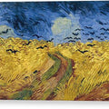 Wheatfield with Crows - Canvas Print