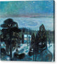 White Night - Canvas Print