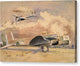 Whitley Bombers Sunning - Canvas Print