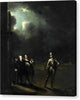 William Powell as Hamlet encountering the Ghost - Canvas Print