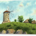 Windmill - Canvas Print