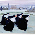 Winter at the Convent - Canvas Print