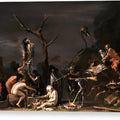 Witches at Their Incantations - Canvas Print