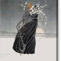 Woman Embracing Thorn Bush - Canvas Print