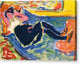 Woman With Black Stockings - The Black Grete - Canvas Print