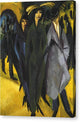 Women in the Street - Canvas Print
