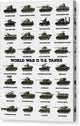 World War II U.S. Tanks - Canvas Print