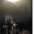 Yard with Lunatics - Canvas Print
