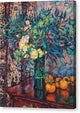 Yellow Roses, Persimmons and Mimosas - Canvas Print