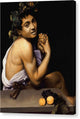 Young Sick Bacchus - Canvas Print