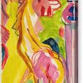 Zwei weibliche Akte - Canvas Print