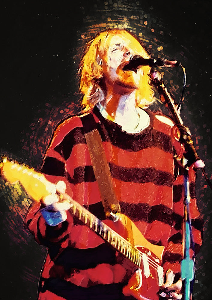 Kurt Cobain - Art Print - Zapista