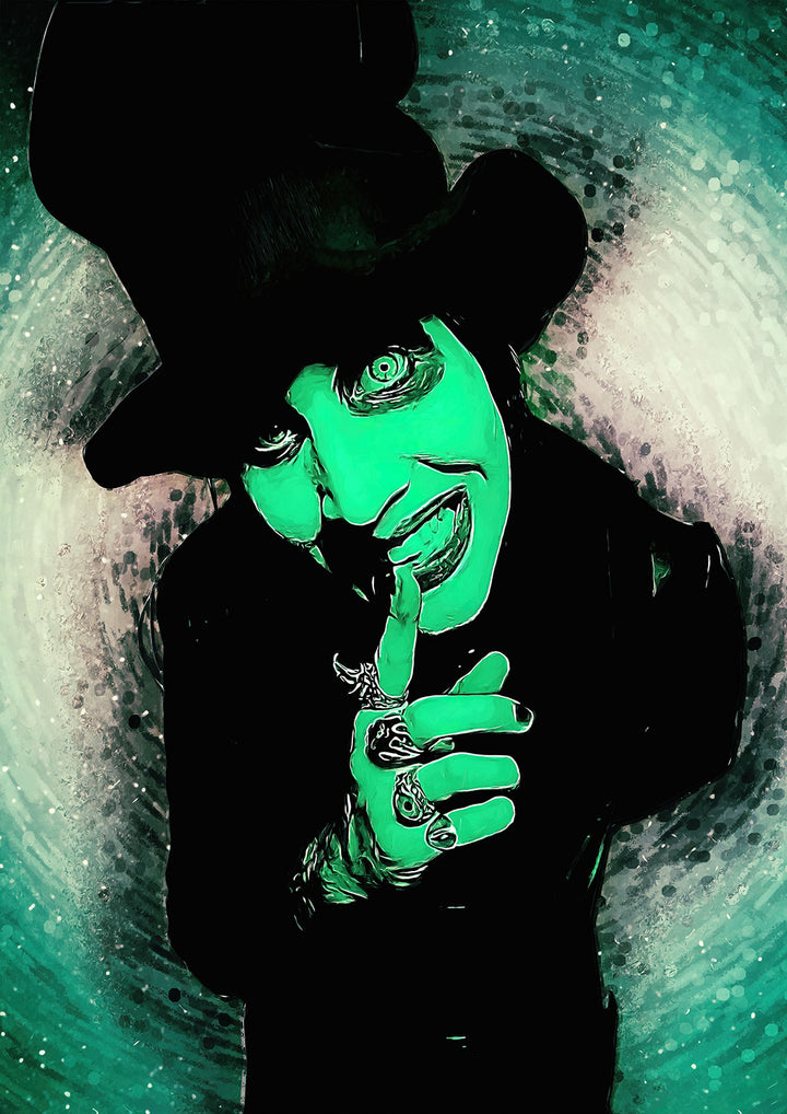Marilyn Manson - Art Print - Zapista