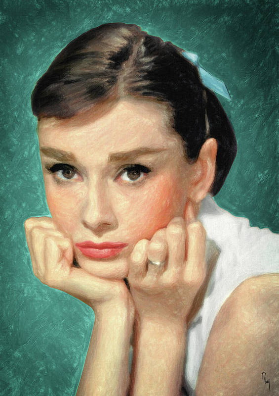 Audrey Hepburn - Art Print