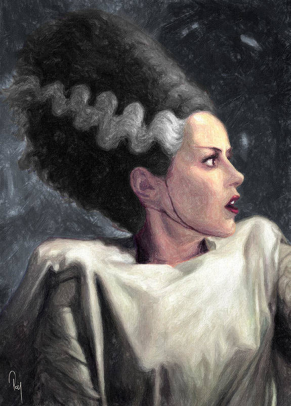 Bride of Frankenstein - Art Print