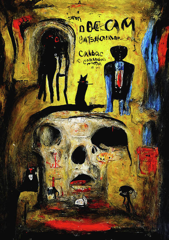 Catacomb Dream II - Art Print - Zapista