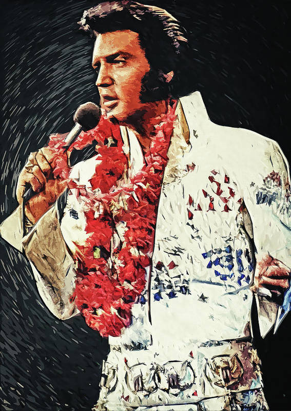 Elvis Presley - Art Print