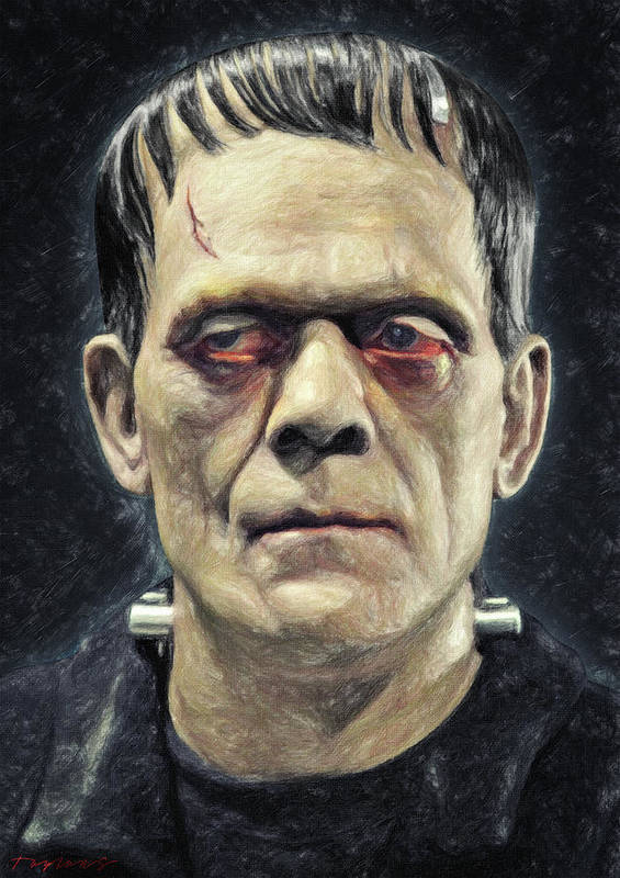Frankenstein - Art Print