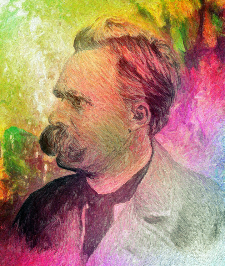F.w. Nietzsche - Art Print - Zapista