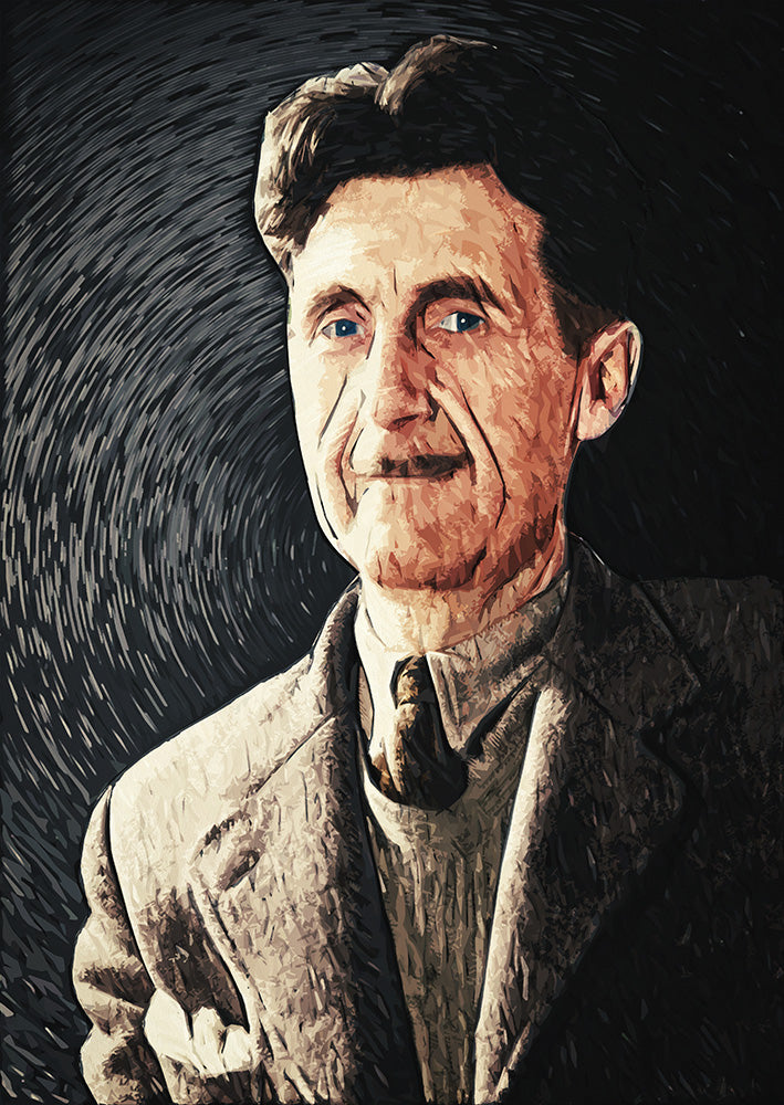 George Orwell - Art Print - Zapista