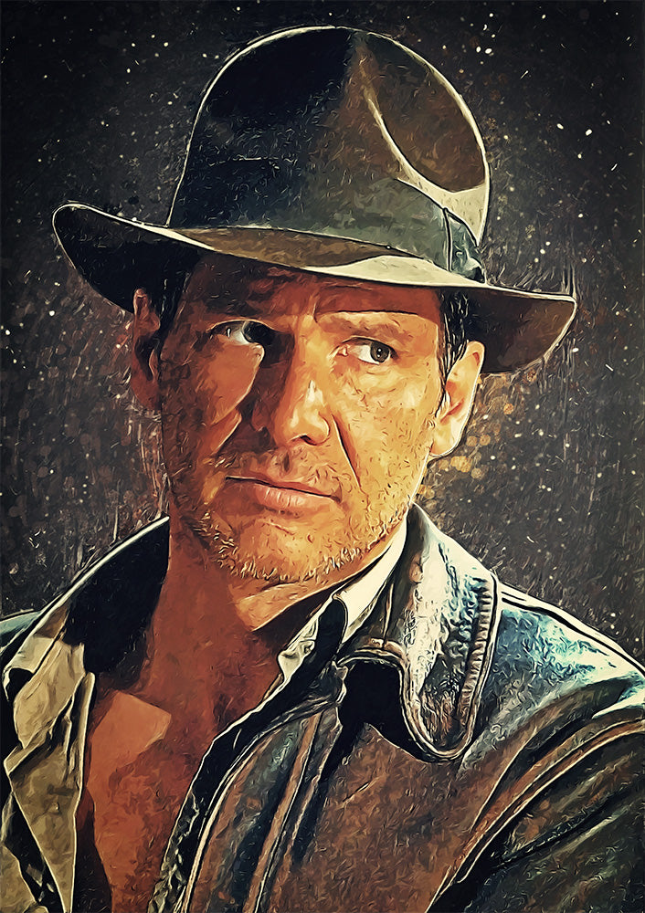 Indiana Jones - Art Print - Zapista