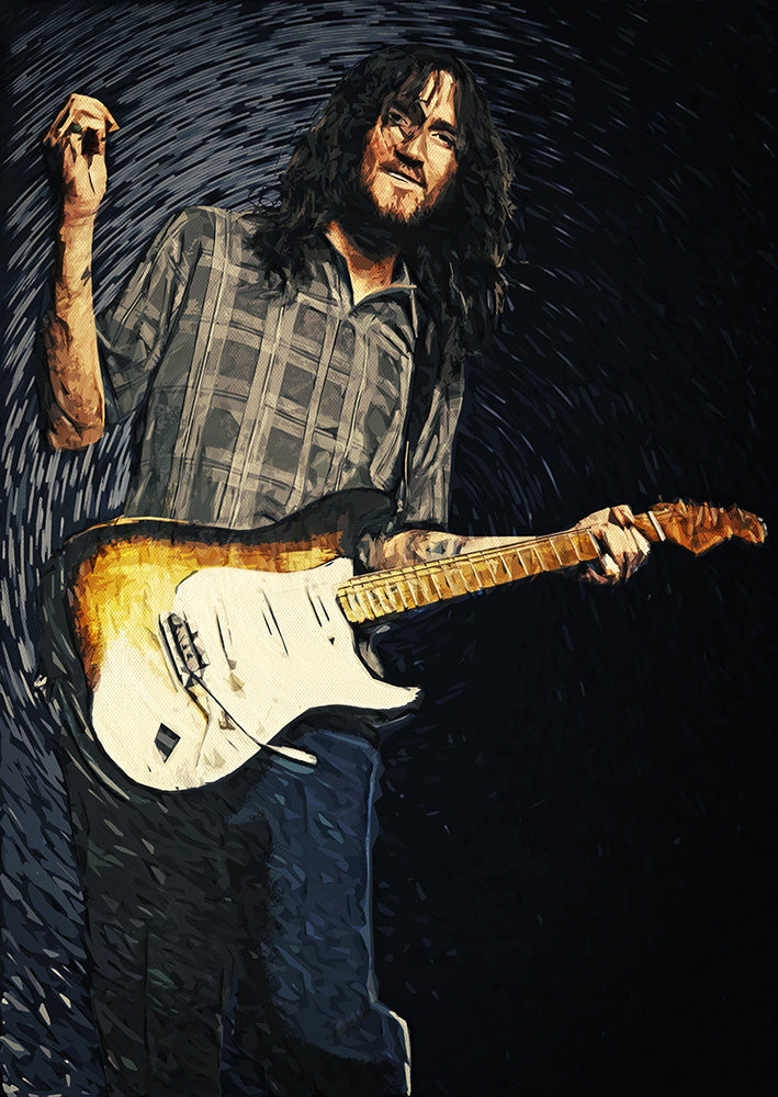 John Frusciante - Art Print - Zapista