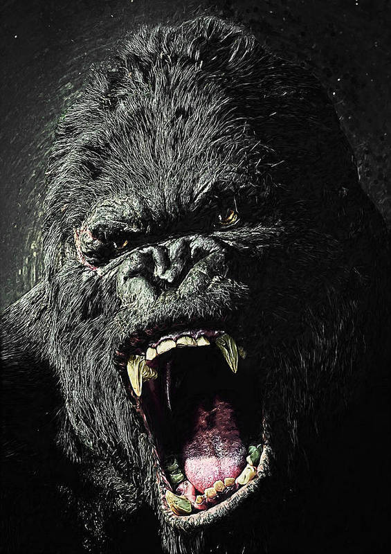 King Kong - Art Print