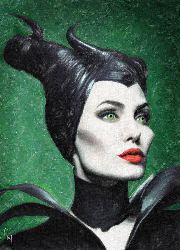Maleficent - Art Print