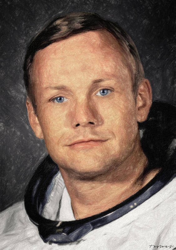 Neil Armstrong - Art Print