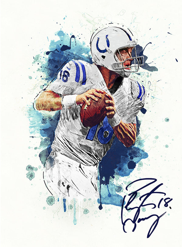 Peyton Manning - Art Print - Zapista